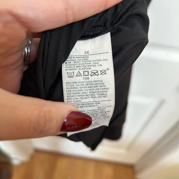 Old Navy Black Tennis Dress – Size 3X - Picture 8 of 9